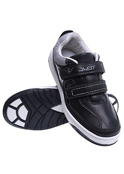 Czarne chłopięce buty sportowe trampki na rzepy /D9-3 15568 T346/ - id: 29093 - marki Pantofelek24.pl - 179051497 Czarne chłopięce buty sportowe trampki na rzepy /D9-3 15568 T346/ ze sklepu Pantofelek24.pl w kategorii Buty sportowe dziecięce - zdjęcie 179051497