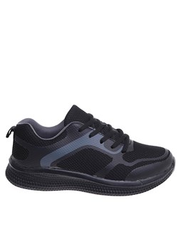 Chłopięce czarne buty sportowe /D4-3 15951 T298/ ze sklepu Pantofelek24.pl w kategorii Buty sportowe męskie - zdjęcie 179053508