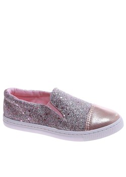 Różowe wsuwane trampki dziewczęce /G9-2 17282 T121/ ze sklepu Pantofelek24.pl w kategorii Trampki dziecięce - zdjęcie 179063765