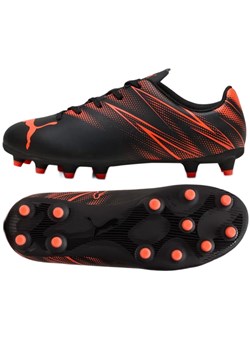 Buty piłkarskie Puma Attacanto FG/AG  107480-12 czarne ze sklepu ButyModne.pl w kategorii Buty sportowe dziecięce - zdjęcie 179067425
