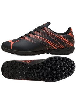 Buty piłkarskie Puma Attacanto Tt 107478-11 czarne ze sklepu ButyModne.pl w kategorii Buty sportowe męskie - zdjęcie 179067427