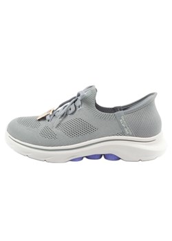 Buty Skechers Go Walk 7-Via  125213/GYLV szare ze sklepu ButyModne.pl w kategorii Buty sportowe damskie - zdjęcie 179067446