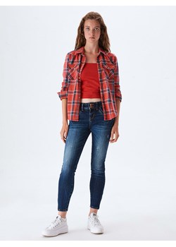 LTB Dżinsy &quot;Senta Zip&quot; - Skinny fit - w kolorze granatowym ze sklepu Limango Polska w kategorii Jeansy damskie - zdjęcie 179075619