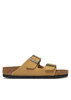 Klapki Birkenstock Arizona Birko-Flor 1029151 Beżowy ze sklepu eobuwie.pl w kategorii Klapki damskie - zdjęcie 179083508