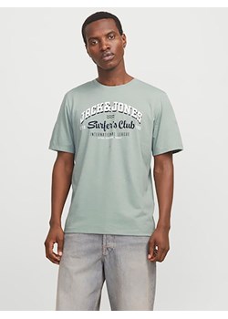 Jack &amp; Jones Koszulka w kolorze zielonym ze sklepu Limango Polska w kategorii T-shirty męskie - zdjęcie 179084117