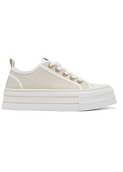 Sixth Sens Sneakersy w kolorze beżowo-białym ze sklepu Limango Polska w kategorii Trampki damskie - zdjęcie 179084339