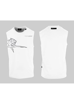 Plein Sport Top w kolorze białym ze sklepu Limango Polska w kategorii T-shirty męskie - zdjęcie 179084406