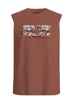 Jack &amp; Jones Koszulka w kolorze brązowym ze sklepu Limango Polska w kategorii T-shirty męskie - zdjęcie 179084456