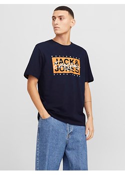Jack &amp; Jones Koszulka w kolorze granatowym ze sklepu Limango Polska w kategorii T-shirty męskie - zdjęcie 179084515