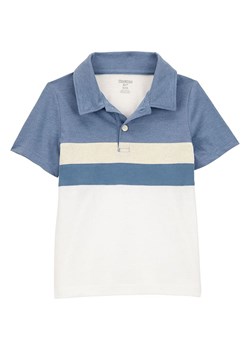 OshKosh Koszulka polo w kolorze niebiesko-kremowym ze sklepu Limango Polska w kategorii T-shirty chłopięce - zdjęcie 179084549