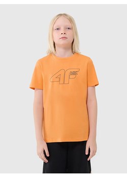 4F Koszulka w kolorze pomarańczowym ze sklepu Limango Polska w kategorii T-shirty chłopięce - zdjęcie 179084738