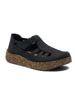 Comfortfusse Skórzane slippersy w kolorze czarnym ze sklepu Limango Polska w kategorii Półbuty damskie - zdjęcie 179086499