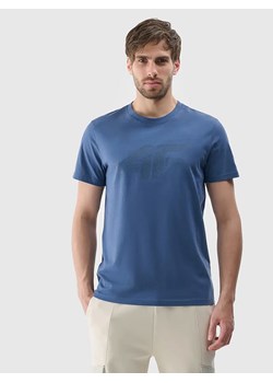 4F Koszulka w kolorze niebieskim ze sklepu Limango Polska w kategorii T-shirty męskie - zdjęcie 179087065