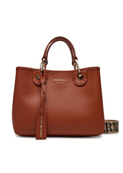 Torebka Emporio Armani EW000361 AF12103 M6030 Brązowy ze sklepu eobuwie.pl w kategorii Torebki damskie - zdjęcie 179088175