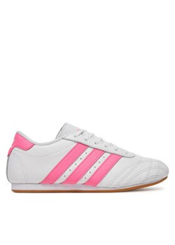 adidas Sneakersy Taekwondo JR6805 Biały ze sklepu MODIVO w kategorii Buty sportowe dziecięce - zdjęcie 179090646