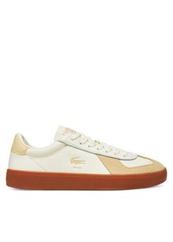 Lacoste Sneakersy Baseshot 7-49SFA0030 Żółty ze sklepu MODIVO w kategorii Buty sportowe damskie - zdjęcie 179090975