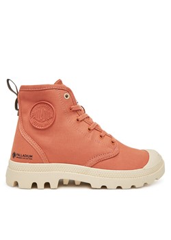 Trapery Palladium Pampa Hi Zip Organic 79101-666-M Pomarańczowy ze sklepu eobuwie.pl w kategorii Workery damskie - zdjęcie 179091905