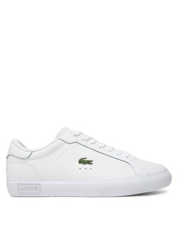 Sneakersy Lacoste Powercourt 7-49SFA0086 Biały ze sklepu eobuwie.pl w kategorii Buty sportowe damskie - zdjęcie 179091917