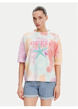 Guess T-Shirt E5GI00 K8G01 Kolorowy Oversize ze sklepu MODIVO w kategorii Bluzki damskie - zdjęcie 179092749