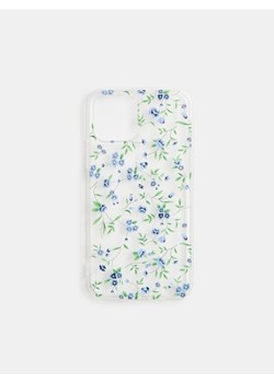 Sinsay - Etui na iPhone 15 w kwiaty - biały ze sklepu Sinsay w kategorii Etui - zdjęcie 179096419