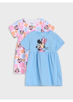 Sinsay - Sukienki 2 pack Mickey Mouse - niebieski - id: 848DY-50X - marki Sinsay - 179096459 Sinsay - Sukienki 2 pack Mickey Mouse - niebieski ze sklepu Sinsay w kategorii Sukienki niemowlęce - zdjęcie 179096459