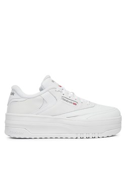 Sneakersy Reebok CLUB C EXTRA 100075205 Biały ze sklepu eobuwie.pl w kategorii Buty sportowe dziecięce - zdjęcie 179096677