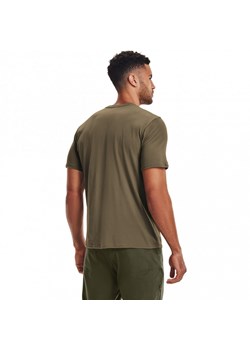 Męska koszulka taktyczna UNDER ARMOUR M Tac Cotton T - brązowa ze sklepu Sportstylestory.com w kategorii T-shirty męskie - zdjęcie 179097976
