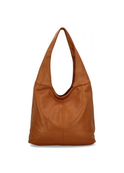 Uniwersalne Torebki Damskie Shopper Bag firmy Hernan HB0141 Jasno Ruda ze sklepu PaniTorbalska w kategorii Torby Shopper bag - zdjęcie 179099626