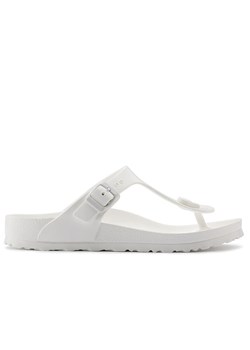 Japonki Birkenstock Gizeh Essentials 128221 - białe ze sklepu streetstyle24.pl w kategorii Klapki damskie - zdjęcie 179102005
