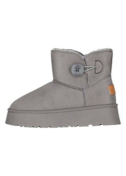 Geographical Norway Botki zimowe &quot;Osiris&quot; w kolorze szarym ze sklepu Limango Polska w kategorii Śniegowce damskie - zdjęcie 179102826