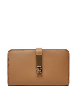 Tommy Hilfiger Mały Portfel Damski Th Heritage Med Wallet AW0AW17262 Brązowy ze sklepu MODIVO w kategorii Portfele damskie - zdjęcie 179103379