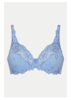 Hunkemöller Biustonosz z fiszbiną Diva 301189 Błękitny ze sklepu MODIVO w kategorii Biustonosze - zdjęcie 179104498