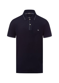 Fynch-Hatton Męska koszulka polo Mężczyźni Bawełna granatowy jednolity ze sklepu vangraaf w kategorii T-shirty męskie - zdjęcie 179105958