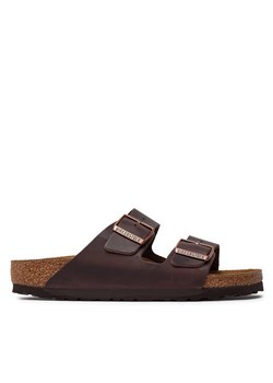 Klapki Birkenstock Arizona Birko-Flor 0052533 Brązowy ze sklepu eobuwie.pl w kategorii Klapki damskie - zdjęcie 179108116