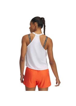 Damski top treningowy Under Armour Tech Swing Tank - biały ze sklepu Sportstylestory.com w kategorii Bluzki damskie - zdjęcie 179108328