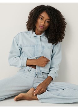 Sinsay - Jeansy high waist - niebieski ze sklepu Sinsay w kategorii Jeansy damskie - zdjęcie 179109087