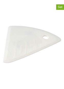 Dr. Oetker Łopatki (2 szt.) "Classic" w kolorze białym do ciasta - 14,5 x 8,5 cm ze sklepu Limango Polska w kategorii Akcesoria do pieczenia - zdjęcie 179109609