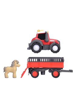 Dickie Toys Traktor &quot;Massey Ferguson Animal Trailer&quot; - 12 m+ ze sklepu Limango Polska w kategorii Zabawki - zdjęcie 179109818