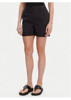 Barbour Szorty materiałowe LST0022NY73 Granatowy Regular Fit ze sklepu MODIVO w kategorii Szorty - zdjęcie 179114918