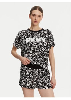 DKNY Piżama YI80044 Czarny Regular Fit ze sklepu MODIVO w kategorii Piżamy damskie - zdjęcie 179115736