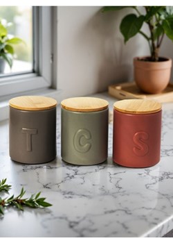 Sinsay - Pojemniki do przechowywania 3 pack - wielobarwny ze sklepu Sinsay w kategorii Pojemniki kuchenne - zdjęcie 179119887