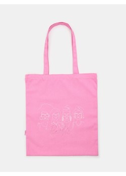 Sinsay - Torba zakupowa Barbie - różowy ze sklepu Sinsay w kategorii Torby materiałowe - zdjęcie 179119979