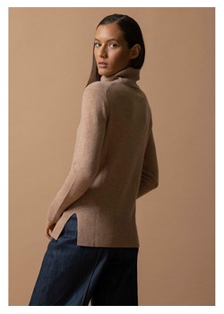 Perfect Cashmere Kaszmirowy golf &quot;Tracy&quot; w kolorze beżowym ze sklepu Limango Polska w kategorii Swetry damskie - zdjęcie 179121386