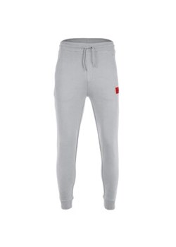 HUGO Joggery 12547 Szary Loose Fit ze sklepu MODIVO w kategorii Spodnie męskie - zdjęcie 179123626