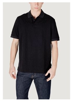 Armani Exchange Polo XM000477 AF10337 FC013 Czarny Regular Fit ze sklepu MODIVO w kategorii T-shirty męskie - zdjęcie 179123857