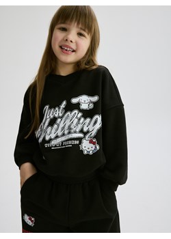 Reserved - Bluza Hello Kitty and friends - czarny ze sklepu Reserved w kategorii Bluzy dziewczęce - zdjęcie 179125489