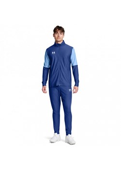 Męski dres komplet treningowy Under Armour UA M's Challenger Tracksuit - niebieski ze sklepu Sportstylestory.com w kategorii Dresy męskie - zdjęcie 179127529