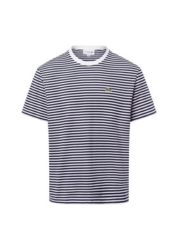 Lacoste Koszulka męska Mężczyźni Bawełna granatowy w paski ze sklepu vangraaf w kategorii T-shirty męskie - zdjęcie 179128268