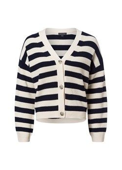 Franco Callegari Kardigan damski Kobiety Bawełna beżowy w paski - id: 750684-0002-09920 - marki Franco Callegari - 179128285 Franco Callegari Kardigan damski Kobiety Bawełna beżowy w paski ze sklepu vangraaf w kategorii Swetry damskie - zdjęcie 179128285