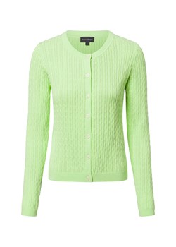 Franco Callegari Kardigan damski Kobiety Bawełna cytrynowy jednolity ze sklepu vangraaf w kategorii Swetry damskie - zdjęcie 179128296